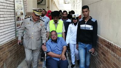 تحدي المرض ونزل لاداء واجبة الوطنى