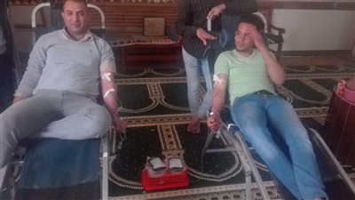 إدارة بنوك الدم بكفر الشيخ تواصل نشاطها