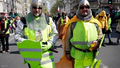 خروج جديد لاصحاب السترات الصفراء بعد كارثة نوتردام