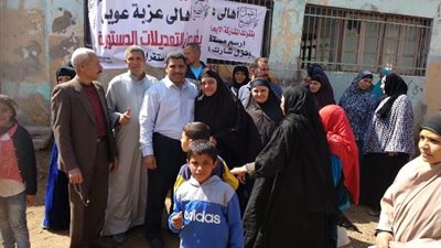 كبار السن وذوى الاحتياجات فى المقدمه بمركز بنى سويف