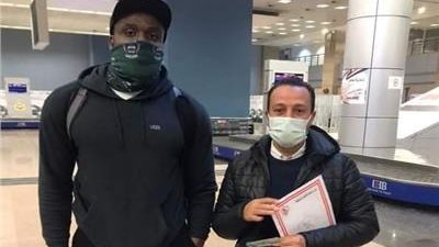 النيجيري إيك ديوجو يصل القاهرة للانضمام لسلة الزمالك
