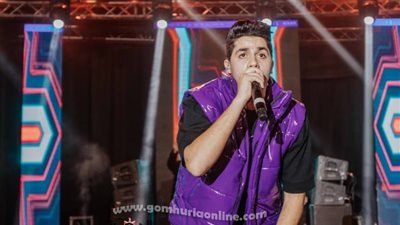 مغني المهرجانات عنبة يزلزل الزمالك بحفل كامل العدد ويحيي حفل آخر بعيد الحب.. صور