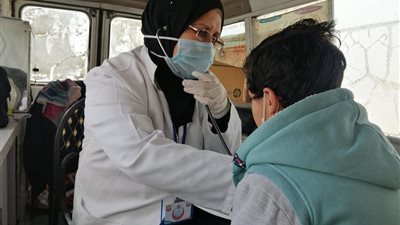 علاج ١٨٠٩ مواطنين بالمجان في قافلة طبية بدمياط