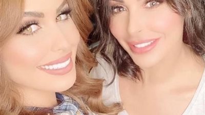 شاهد .. مى سليم تداعب ميس حمدان وتعلق : بحبك ياعسل
