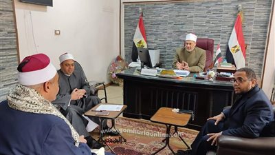 بالصور.. وكيل وزارة الأوقاف يترأس لجنة اختبارات التصفية الأولية لمسابقة الإيفاد الدائم للأئمة