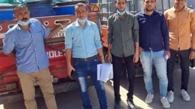 تفتيش صحى على محلات الفشن ببنى سويف