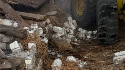 إزالة ١٠٦ حالات تعدي علي أملاك الدولة بدمياط