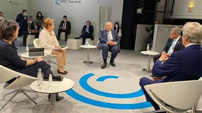 وزير الخارجية يُشارك في جلسة حول الدبلوماسية البيئية في إطار مؤتمر ميونخ للأمن