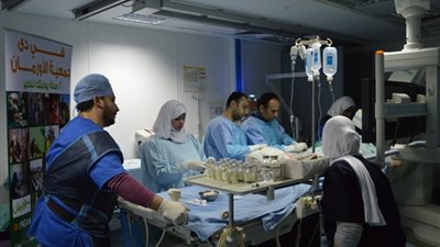 الأورمان تستكمل نشاطها لعلاج غير القادرين بقنا