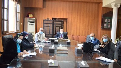 لقاءات مع سفراء الدول العربية والإفريقية لجذب الطلاب الوافدين لجامعة بنى سويف