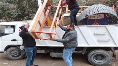محافظة الجيزة ترفع ٢٠٨٠ حالة تعدي وإشغال للمنشات التجارية والمقاهي
