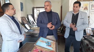 الصبروط يتابع تحكيم مسابقة الفنون التشكيلية للشباب بالقليوبية