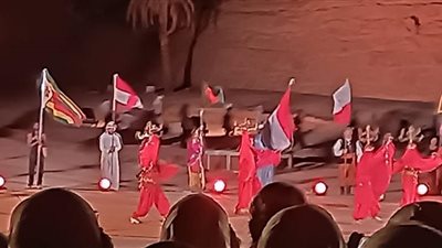 إنطلاق فعاليات تعامد الشمس بصحن المعبد بأبو سمبل