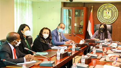 وزيرة التعاون الدولي تلتقي بعثة التقييم المؤسسي لأعمال الصندوق الدولي للتنمية الزراعية