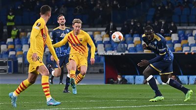 برشلونة يكتسح نابولي برباعية ويتأهل لدور الـ 16 فى الدوري الأوروبي
