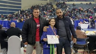 جرين هيلز يحصل على الميدالية الذهبية فى بطولة الجمهورية للجودو آنسات.. بالفيديو