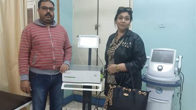 لأول مرة ..تزويد مستشفي سوهاج العام بعدد من أجهزة العلاج الطبيعي الحديثة و الهامة ..صور