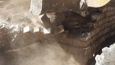 أزالة 539 حالة تعد على الاراضى ببنى سويف