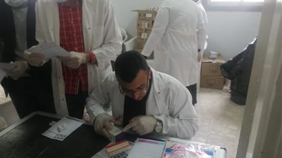 جامعة الزقازيق توجه قافلة طبية بشريه وبيطرية متكاملة بجزيرة سعود مركز الحسينية
