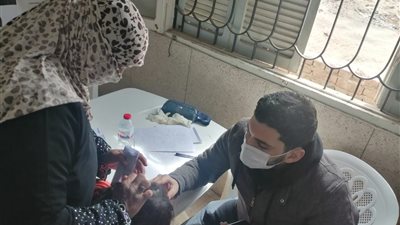 قافلة شاملة من جامعة الزقازيق لقرية سعود بالشرقية