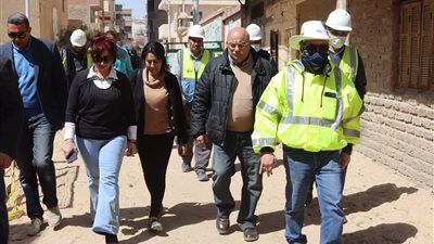 رئيس مياه أسيوط يستقبل وفد من الوكالة الأمريكية للتنمية الدولية