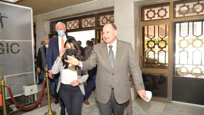 محافظ أسيوط يستقبل وزيرة التعاون الدولي بالديوان العام