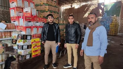 حمله تفتيش صحيه على محال الفشن