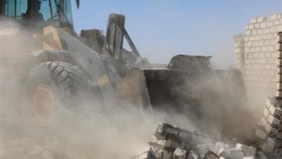 محافظة الجيزة تسترد ١٩ الف متر اراضي متعدي عليها بالواحات البحرية