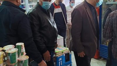 حملات تموينية على المحلات والأسواق لضبط الأسعار ببلطيم