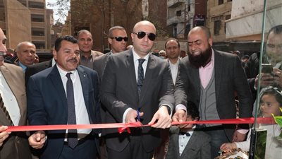 محافظ بني سويف يفتتح هايبر مدينة الواسطى