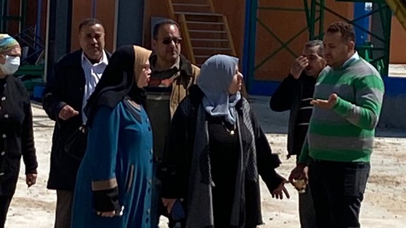 متابعة اعمال التطوير