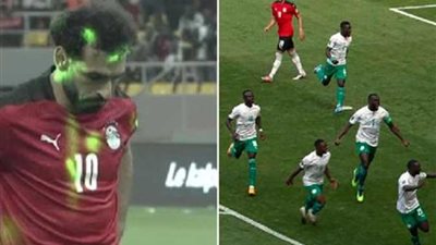 طبيب يكشف خطورة أشعة الليزر على لاعبي المنتخب الوطني في مباراة السنغال.. تصيب بالعمى
