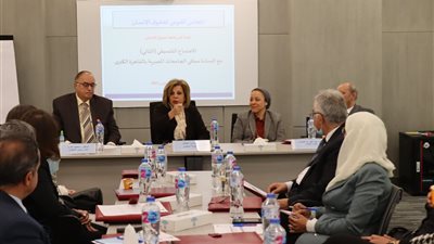 الاجتماع التنسيقى الثانى لنشر التوعية بحقوق الانسان بين طلاب الجامعات