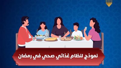 حافظ على وزنك .. الصحة تعرض نظاما غذائيا صحيا لافطار رمضان ... انفوجراف