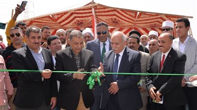 افتتاح مركز تجميع ألبان الفيروز شرق الإسماعيلية ..صور