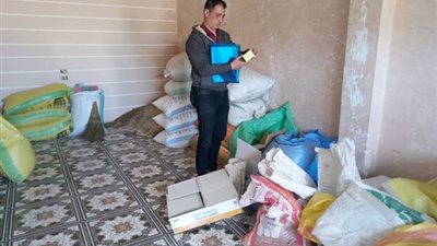 ضبط مبيدات زراعية غير مرخصة ورش نخيل المنتزة بالاسكندرية