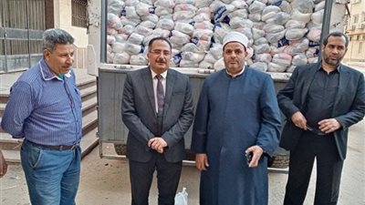 التضامن الإجتماعي بالشرقية: توزيع 3 أطنان لحوم و 3 آلاف شنطة مواد تموينية على المستحقين