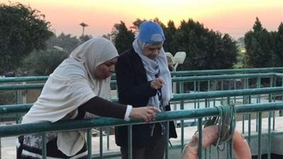 رئيس مياه بنى سويف تتفقد محطة 