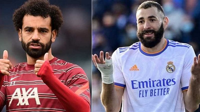 محمد صلاح وكريم بنزيما