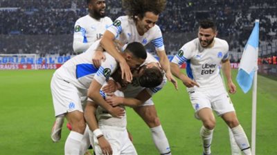 مارسيليا يتجاوز عقبة باوك سالونيكا بثنائية فى دورى المؤتمر الأوروبى.. فيديو