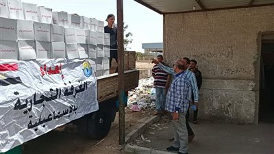 تجارية الإسماعيلية تطلق قافلة الخير الرمضانية الثانية ..صور
