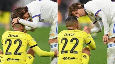 مودريتش يواسي زياش بعد خروج تشلسي من العصبة