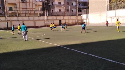تواصل منافسات الدورة الرمضانية في خماسي كرة القدم ببنى سويف