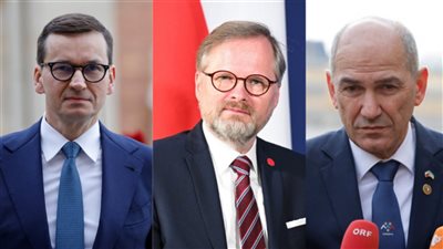 رؤساء بولندا ودول البلطيق يبدأون زيارتهم للعاصمة الأوكرانية كييف