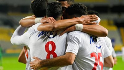 محمد عبدالغنى يسجل الهدف الثانى للزمالك فى شباك الإتحاد