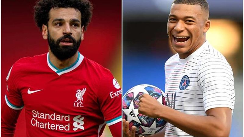 محمد صلاح ومبابى