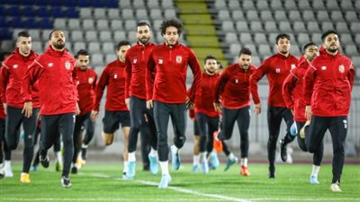 الأهلي يختتم تدريباته استعدادًا لمواجهة طلائع الجيش فى الدورى