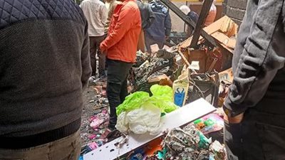 مساعدات عاجلة من التضامن للاسر المتضررة من حريق شارع بن سيناء