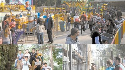 حديقة الحيوان تكسب.. في شم النسيم