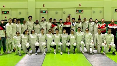 منتخب مصر لسلاح سيف المبارزة يختتم استعداداته للمشاركة في بطولة الجائزة الكبرى